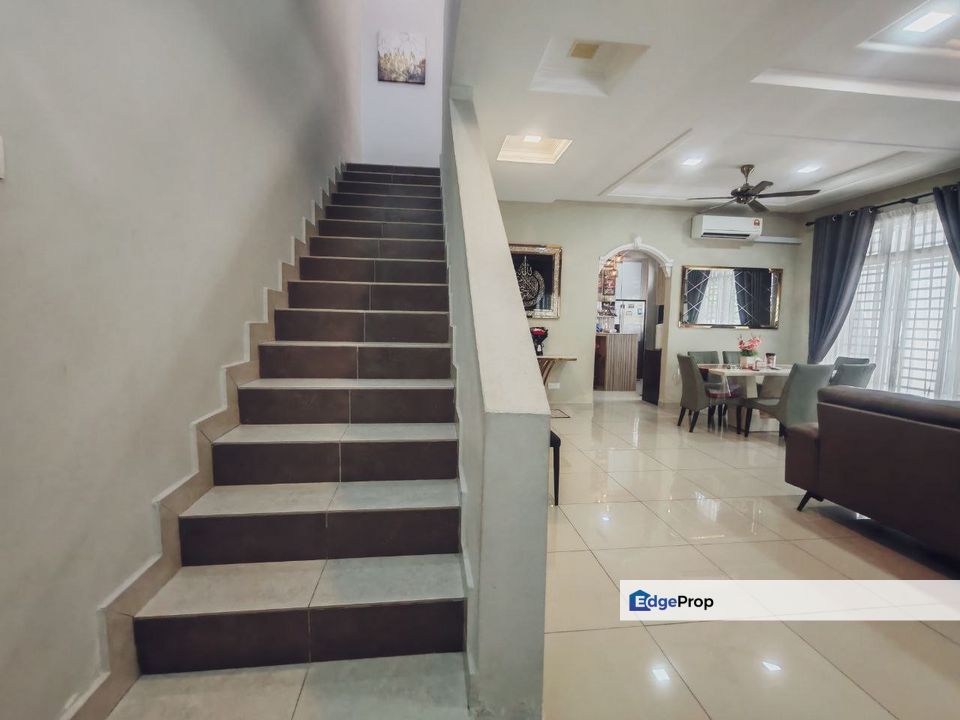 Taman Nusantara Prima @ Iskandar Puteri, Nusajaya Double Storey Cluster For Sale Fully Renovated with good Condition , Johor, Nusajaya