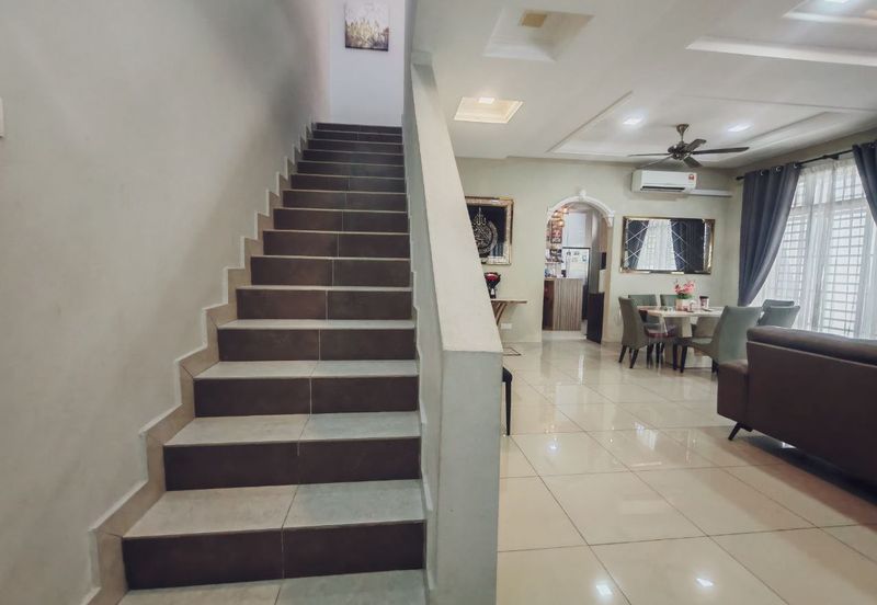 Taman Nusantara Prima @ Iskandar Puteri, Nusajaya Double Storey Cluster For Sale Fully Renovated with good Condition 