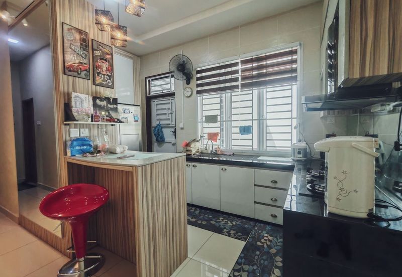 Taman Nusantara Prima @ Iskandar Puteri, Nusajaya Double Storey Cluster For Sale Fully Renovated with good Condition 