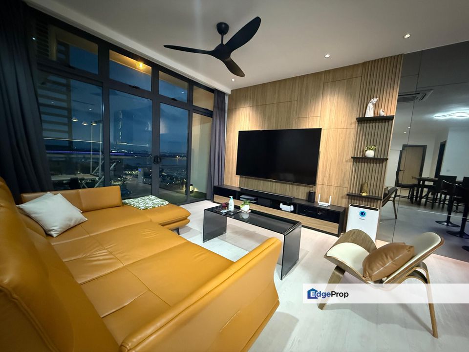 Green Haven @ Megah Ria, Masai,  For Sale Full Seaview, Fully Renovated , Johor, Masai