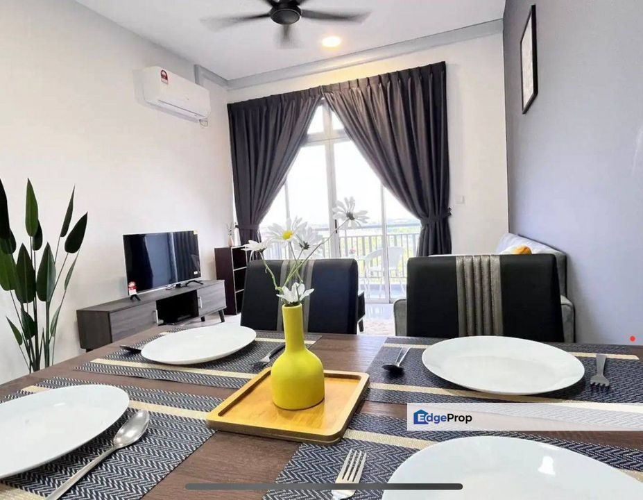 Camellia Residence @ Taman Seri Austin, For Sale Fully Furnish with 2 Parking Lots , Johor, Johor Bahru