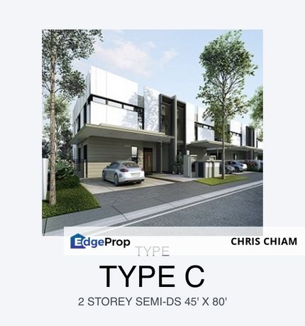 Dalia Residences Semi Detached Tropicana Aman, Selangor, Telok Panglima Garang
