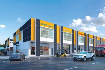 SIZE 30x75 | 2 Storey Link Factory Linx 3 Ampang Industrial Avenue