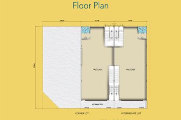 SIZE 30x75 | 2 Storey Link Factory Linx 3 Ampang Industrial Avenue