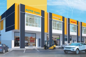 SIZE 30x75 | 2 Storey Link Factory Linx 3 Ampang Industrial Avenue