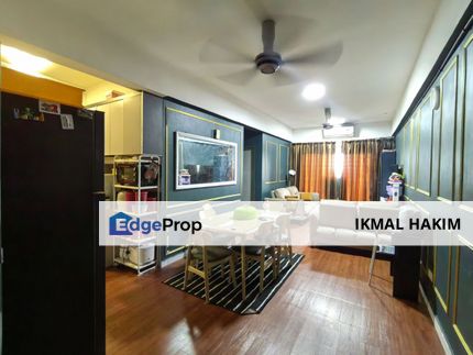 HARGA TERMURAH | RENOVATED Pangsapuri Damai Seksyen 25 Shah Alam For Sale, Selangor, Shah Alam