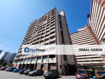 Rumah Untuk Dijual Taman Melati Gombak Flat Sri Tioman 2, Kuala Lumpur, Setapak