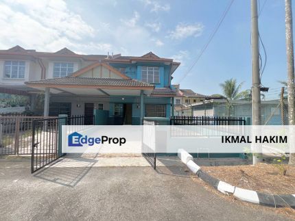 Rumah Untuk Dijual Freehold Teres 2 Tingkat End Lot Taman Sungai Kapar Indah Klang Facing Open, Selangor, Kapar 