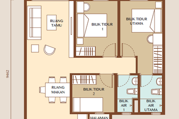 Rumawip Bukit Jalil Residensi Andalan Freehold Apartment Near LRT Station For Sale