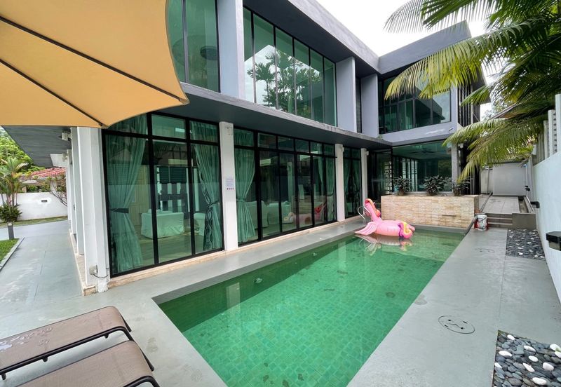 Modern design bungalow with pool. Non bumi lot. Titiwangsa. 