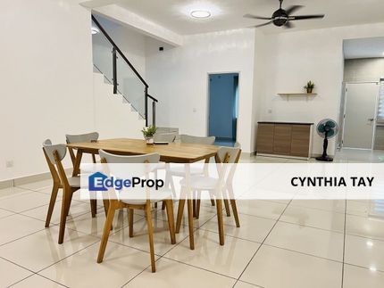 Brand new double storey superlink house with fully furnished in gated guarded area in S2 Height - Rimbun Impian, Negeri Sembilan, Seremban