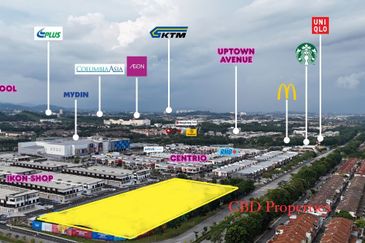 IKON - Brand new double and 3 storey lifestyle shops - in the centre of Seremban 2. Received keys in May and June 2025