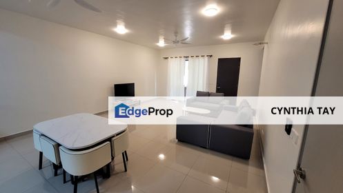 New double storey terrace house with brand new furniture and fitting in gated guarded area in Seremban 2 walking distance to school, Negeri Sembilan, Seremban