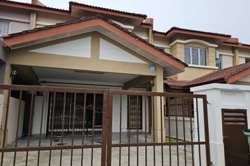 Newly painted double storey terrace house in Taman Harmonium Indah, Kepayang, Seremban for rental