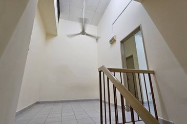 Newly painted double storey terrace house in Taman Harmonium Indah, Kepayang, Seremban for rental