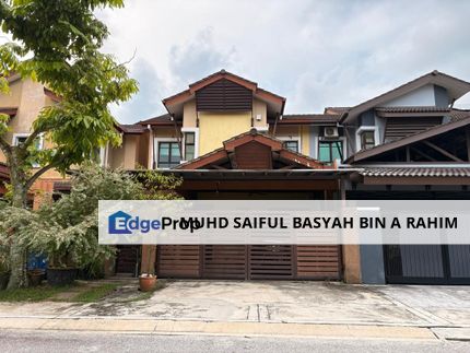 Denai Alam Double Storey Terraced Superlink For Sale, Selangor, Shah Alam