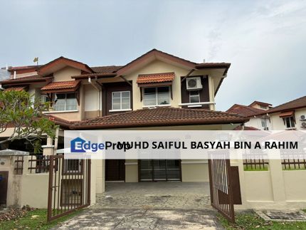 Denai Alam 2 Sty End Lot Spacious Land Facing Playground, Selangor, Shah Alam