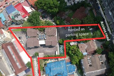3 Storey Building Apartment with Parking Land, Brickfield, Kl