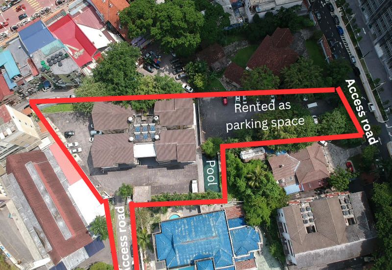 3 Storey Building Apartment with Parking Land, Brickfield, Kl