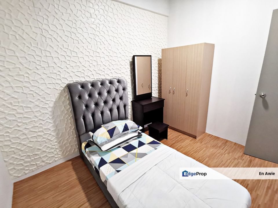 FEMALE ONLY, Residensi Platinum Teratai, Setapak, Fully Furnished, Kuala Lumpur, Setapak