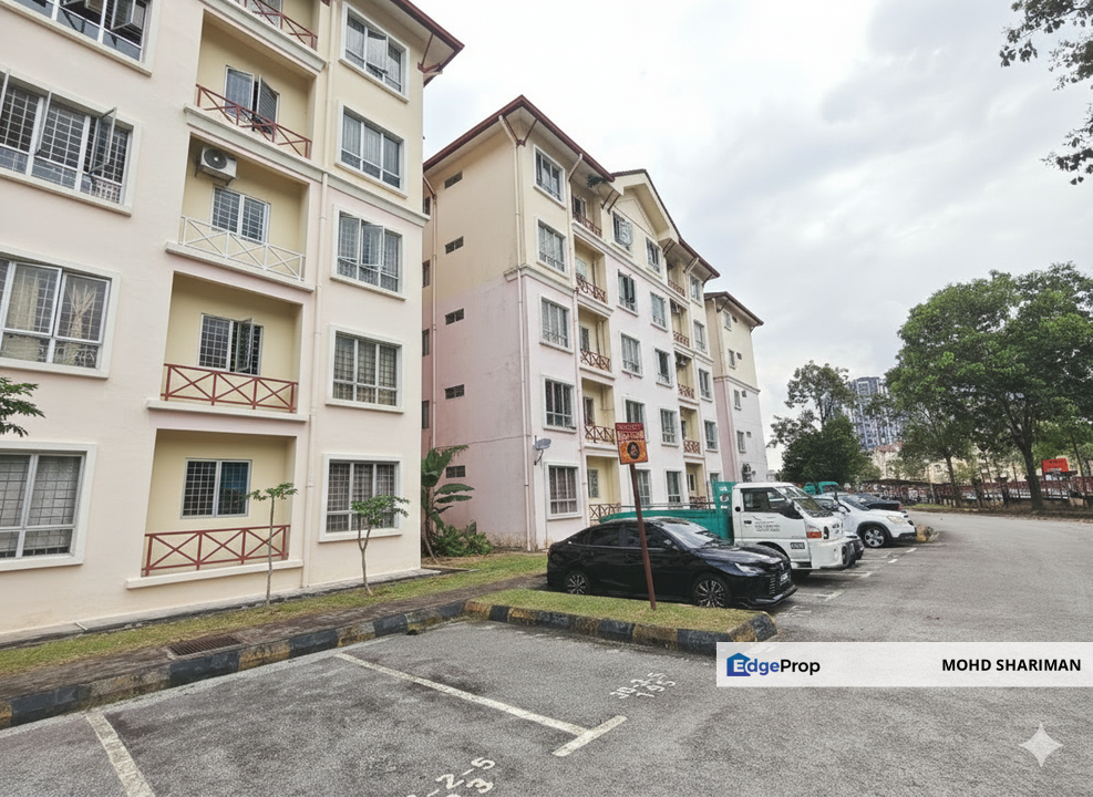 MURAH✨Delima Apartment, Bukit Jelutong, Shah Alam, Selangor, Subang