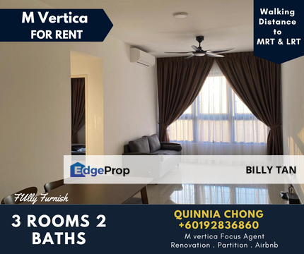 M Vertica Walking Distance to LRT & MRT, Kuala Lumpur, Cheras
