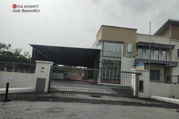 SEMI-DETACHED FACTORY @ SEK 23 SHAH ALAM INDUSTRIAL HUD