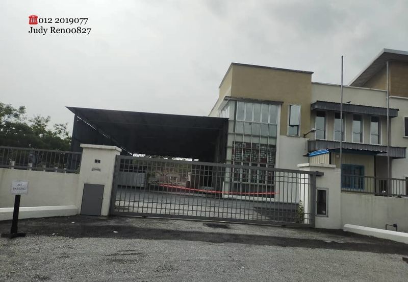 SEMI-DETACHED FACTORY @ SEK 23 SHAH ALAM INDUSTRIAL HUD