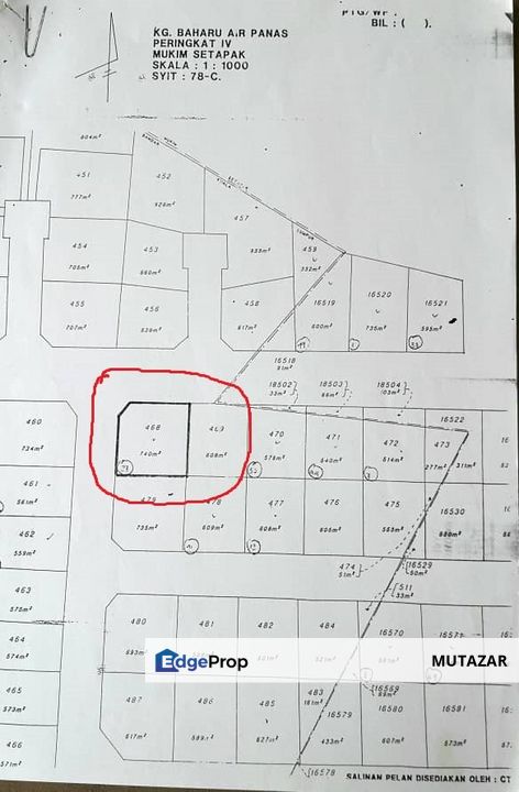 BUNGALOW LOT @ TIARA TITIWANGSA, KL - CORNER, Kuala Lumpur, Setapak