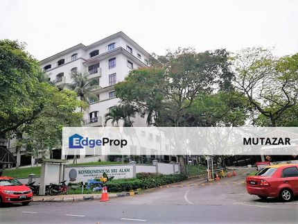 END LOT,  Sri Alam Condominium @ Seksyen 13, Shah Alam - Nice View Facing Golf Course FOR SALE, Selangor, Shah Alam
