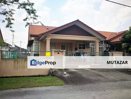 PRICE REDUCED! SINGLE STOREY SEMI-D @ TAMAN INTAN BAIDURI, SALAK TINGGI, SEPANG - HUGE EXTRA LAND, Selangor, Sepang