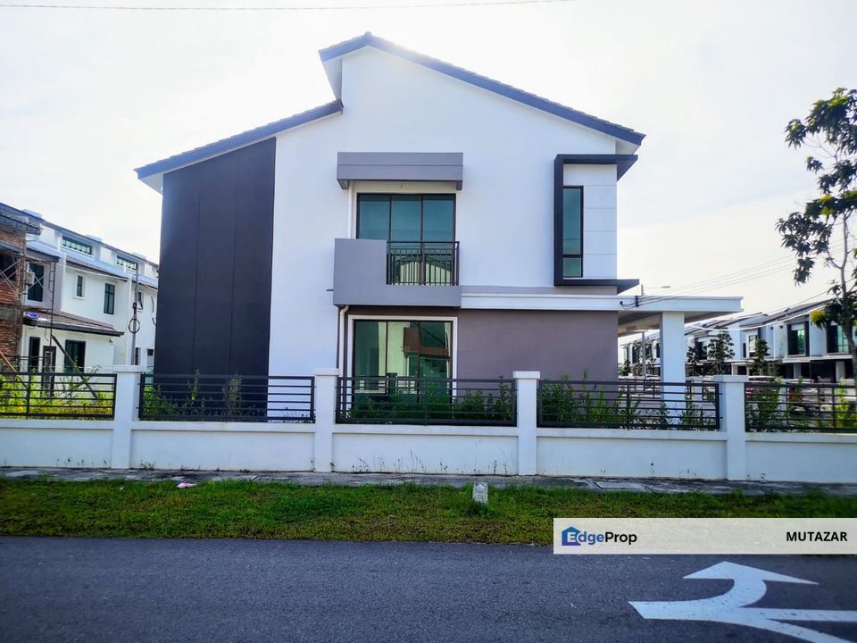 CORNER LOT, Rumah Teres 2 Tingkat @ Saujana Perdana, Sungai Buloh - Rumah Baru & Tanah Extra Luas, Selangor, Sungai Buloh