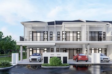 NEW Double Storey Terrace House Near KLIA, Sepang - Big Built Up With Balcony, Dry & Wet Kitchen!