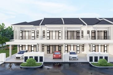 NEW Double Storey Terrace House Near KLIA, Sepang - Big Built Up With Balcony, Dry & Wet Kitchen!