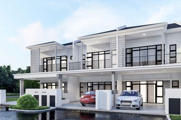 NEW Double Storey Terrace House Near KLIA, Sepang - Big Built Up With Balcony, Dry & Wet Kitchen!