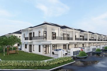 NEW Double Storey Terrace House Near KLIA, Sepang - Big Built Up With Balcony, Dry & Wet Kitchen!