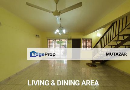 FREEHOLD, Double Storey Terrace House in Saujana Impian, Kajang - Fully Extended with Extended Covered Balcony!, Selangor, Kajang