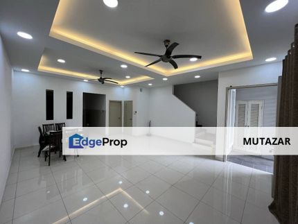 [FREEHOLD, FURNISHED] Double Storey Superlink House @ Alam Impian, Shah Alam - Facing Open (Playground), Selangor, Shah Alam