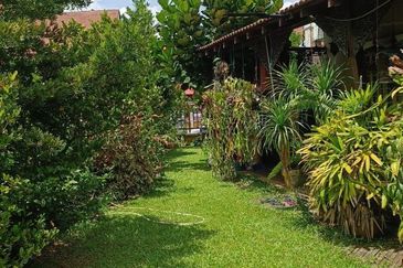 FREEHOLD CORNER LOT, Double Storey Link House @ Bukit Jelutong, Shah Alam - Huge Extra Land at Side