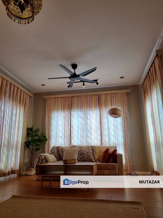 FREEHOLD END LOT, Double Storey Terrace House @ Taman Desa Minang, Gombak - Fully Furnished, Huge Built Up!, Selangor, Gombak