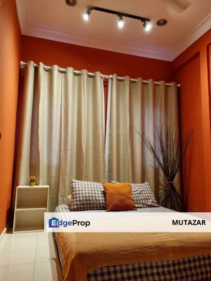 FREEHOLD END LOT, Double Storey Terrace House @ Taman Desa Minang, Gombak - Fully Furnished, Huge Built Up!, Selangor, Gombak