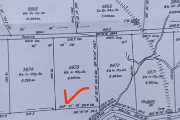 FOR SALE: Tanah Pertanian FREEHOLD 6.3 Ekar Di Tanjung Malim , Perak - Ada Dusun Durian, Kebun Pisang & Kolam Ikan