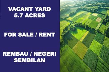 FREEHOLD 5.7 Acres Agricultural Land For Sale at Rembau, Negeri Sembilan 