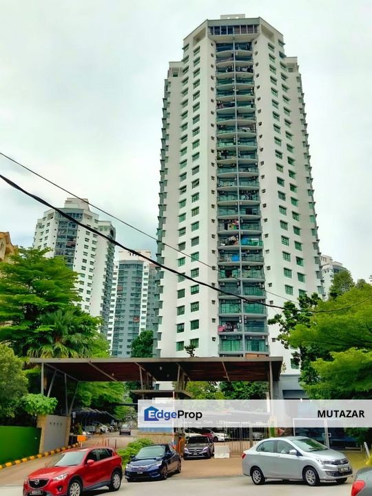 FULLY FURNISHED, CHANGKAT VIEW DUTAMAS CONDOMINIUM, KUALA LUMPUR WITH BALCONY FOR RENT, Kuala Lumpur, Dutamas
