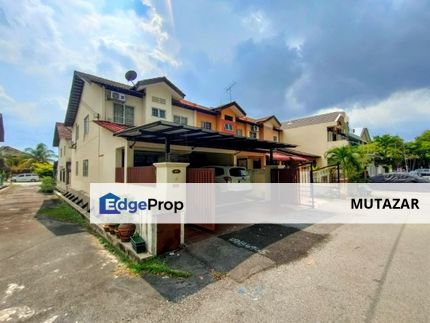 FOR SALE .  FREEHOLD FACING OPEN, Double Storey Terrace House at Saujana Impian, Kajang - End Lot Fully Reno, Selangor, Kajang