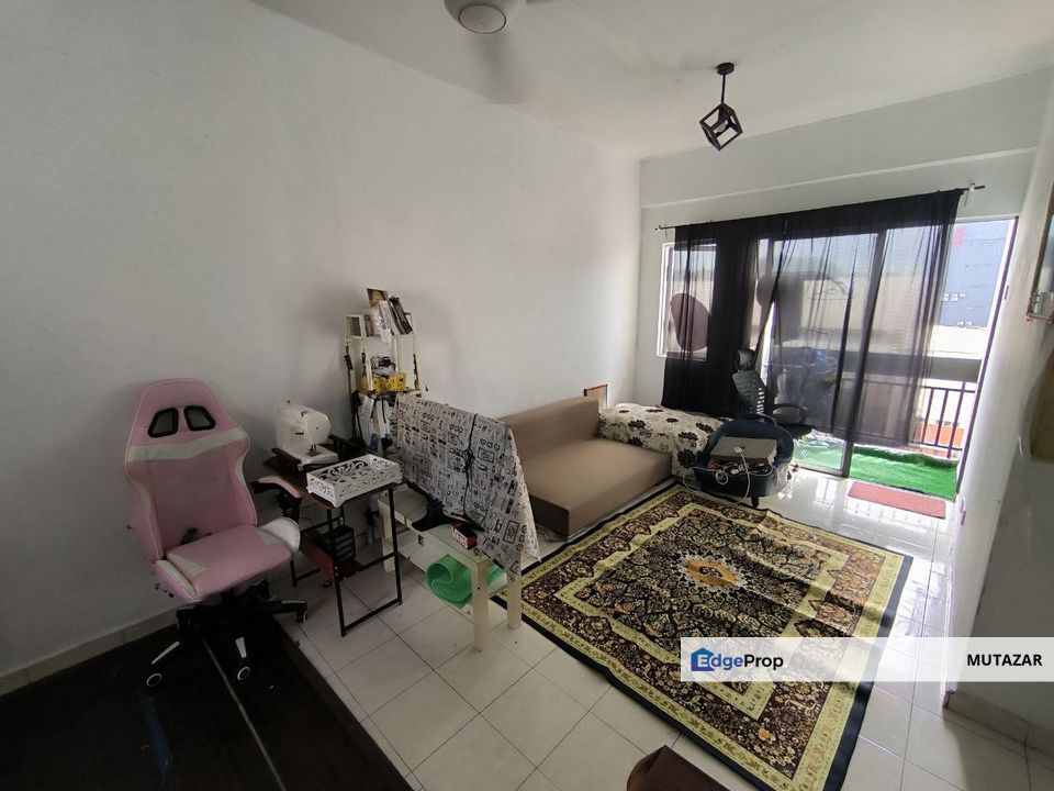 FOR SALE: Apartment Danaumas @ Seksyen 7, Shah Alam - Ada Balkoni & 2 Carpark , Selangor, Shah Alam