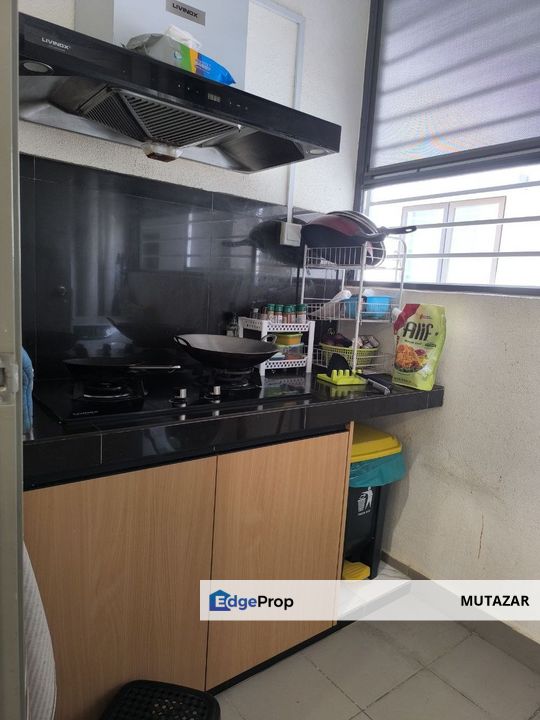 3 COVERED CAR PARK! Residensi Pr1ma @ Kajang Utama, Kajang - Balcony, Plaster Ceiling, Kitchen Cabinet & New Flooring , Selangor, Kajang
