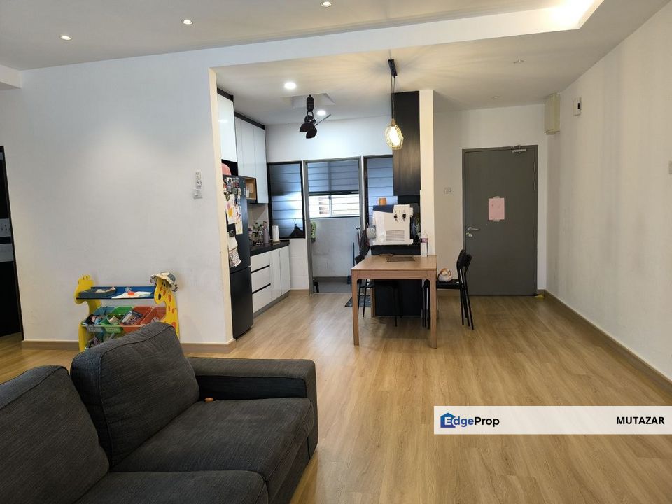 3 COVERED CAR PARK! Residensi Pr1ma @ Kajang Utama, Kajang - Balcony, Plaster Ceiling, Kitchen Cabinet & New Flooring , Selangor, Kajang