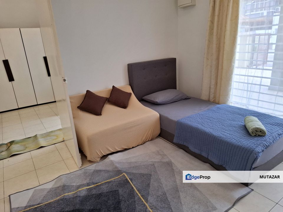 3-Storey Link House @ Taman Puncak Jalil - Fully Furnished, Fully Airconds! FOR RENT, Selangor, Seri Kembangan