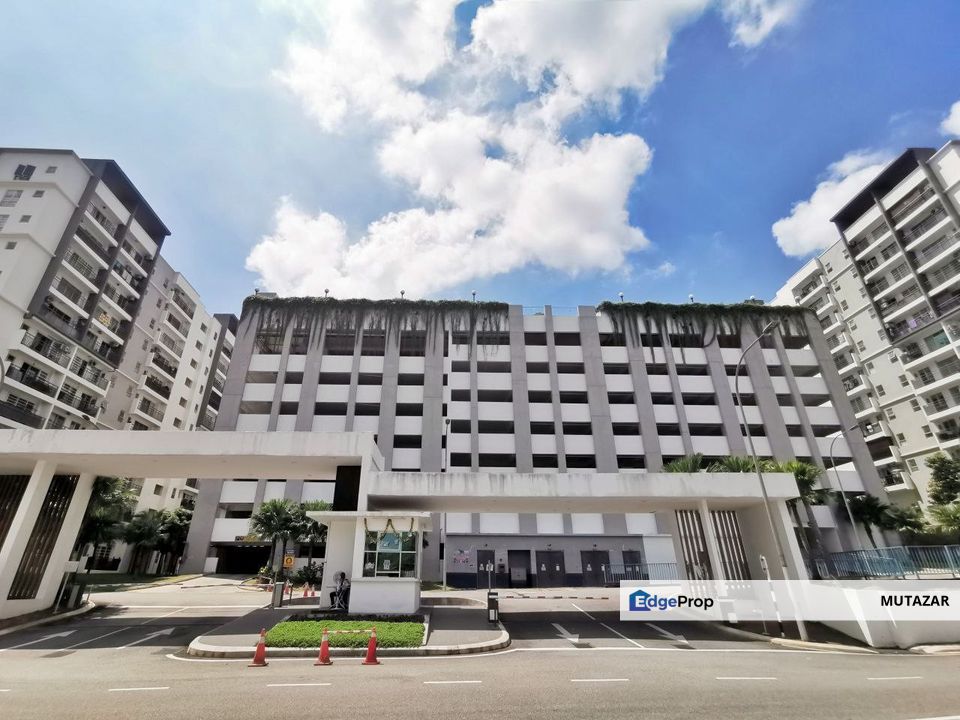 END LOT FULLY FURNISHED, Puncak Hijauan Apartment @ Bangi, Dekat Stesen Komuter & UKM For Sale, Selangor, Bangi